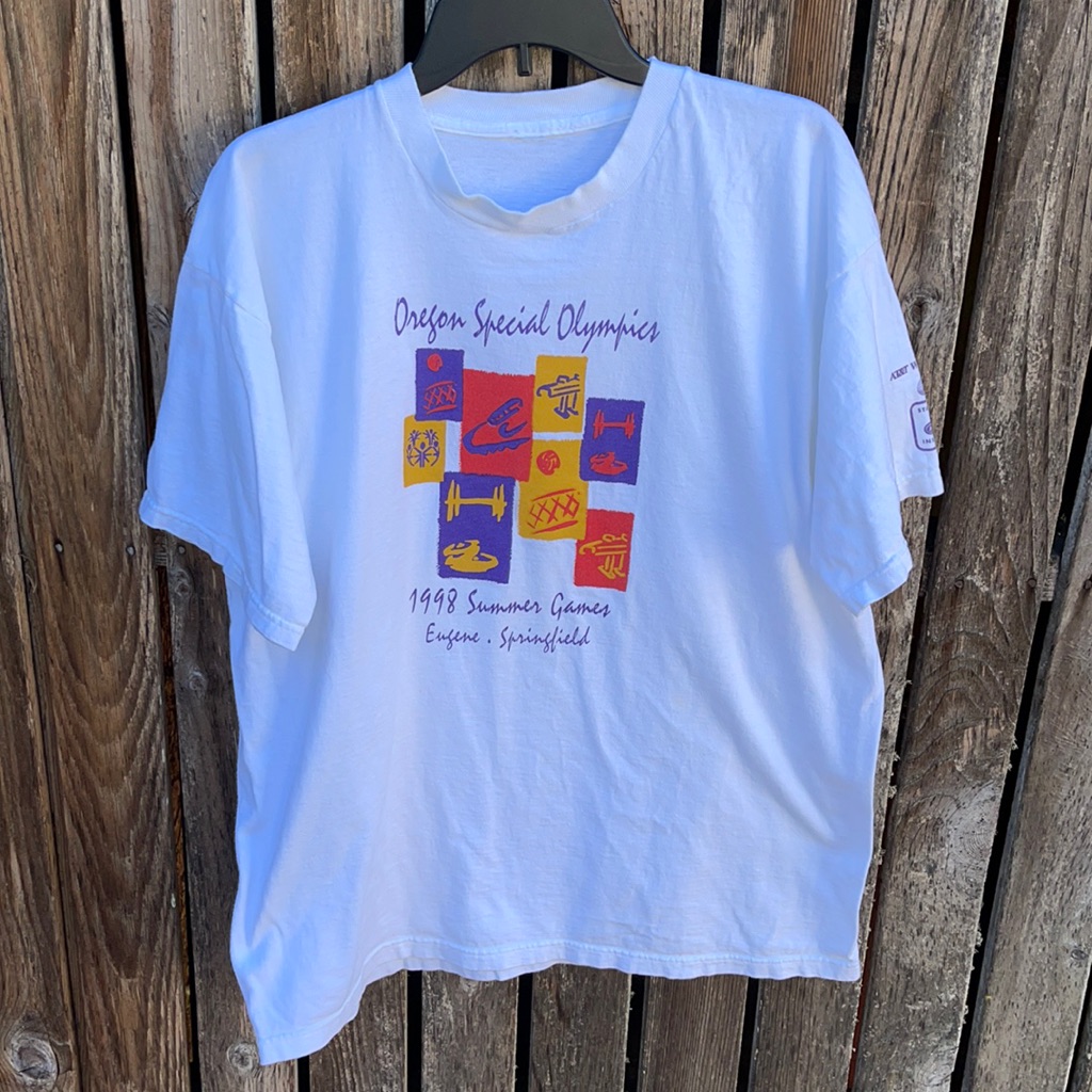 Oregon Special Olympics Shirt 1998 Summer Games